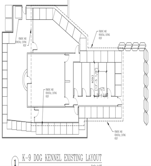 Construction of Dog Kennel, US Embass